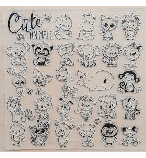 Clear Stempel Little Animals