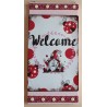 Schild Welcome rot