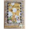Schild Welcome gelb