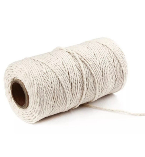 Jute Faden creme