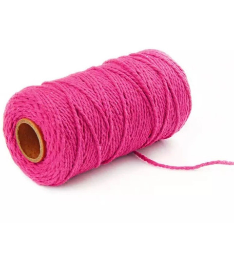 Jute Faden pink