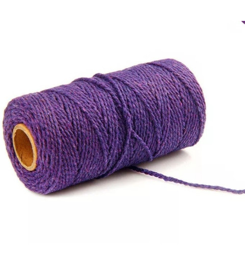 Jute Faden violette