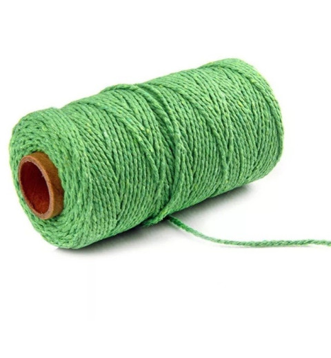 Jute Faden hellgrün