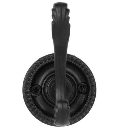 Wandhaken Metall schwarz