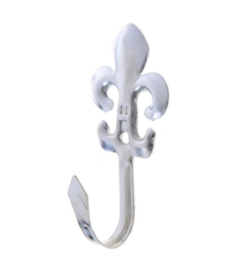 Wandhaken Metall silber