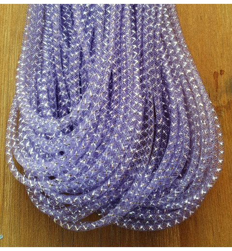 Netzschlauch violette/silber