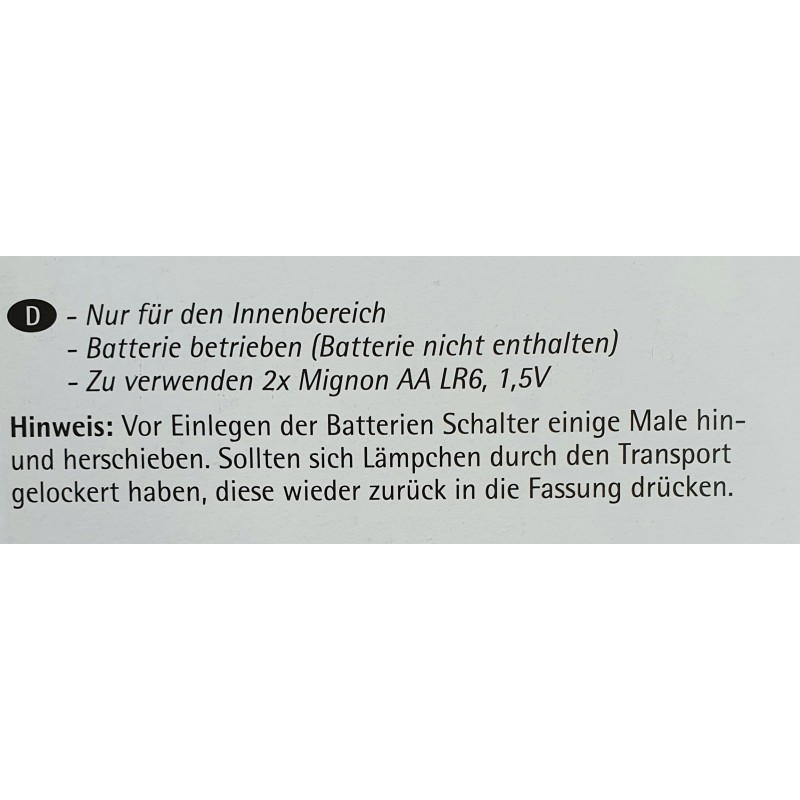 LED Lichterkette (innen)