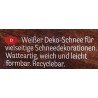 Deko Form Schnee