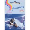 Grossloch Metall Perlen Set Schmetterling