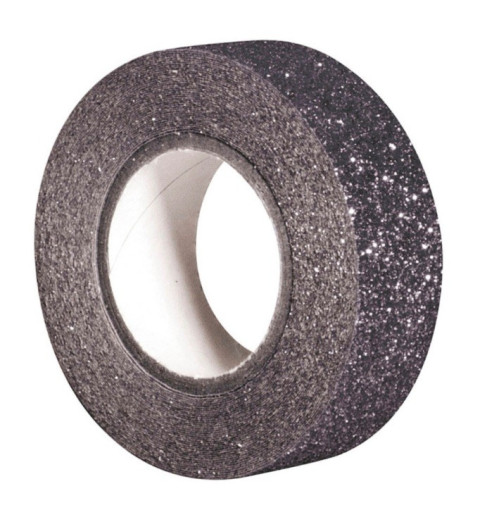 Glitter Tape silber/grau