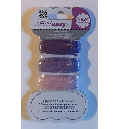 Sew Easy Stickgarn violette
