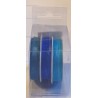 Organza Bänder blau