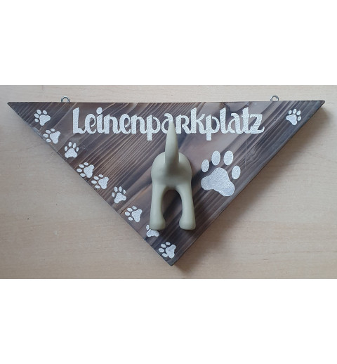 Leinenparkplatz grau