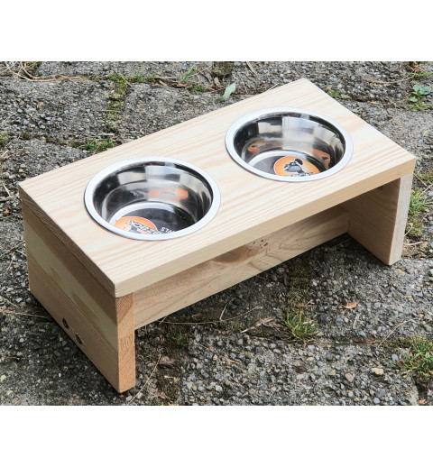 Futter/Wassernapf S doppelt