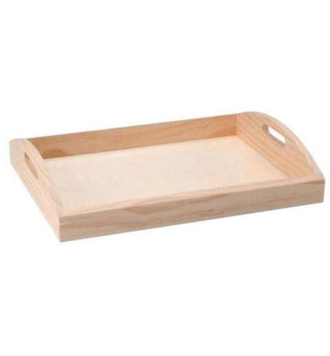 Holz Serviertablett