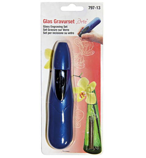 Glas Gravur Set