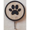 Holz Haken Cat braun/schwarz