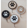 Holz Haken Cat schwarz/weiss