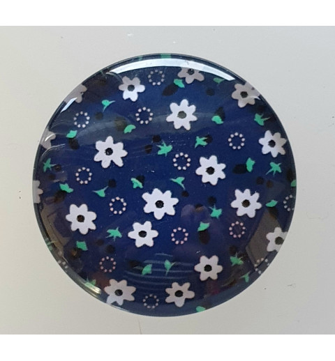 Cabochon 30 mm Blumen