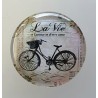 Cabochon 30 mm Fahrrad