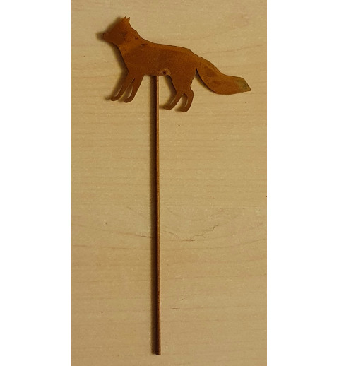 Metall Stecker Fuchs rost