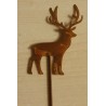 Metall Stecker Hirsch rost