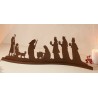 Metall Deko "Nacht von Bethlehem"