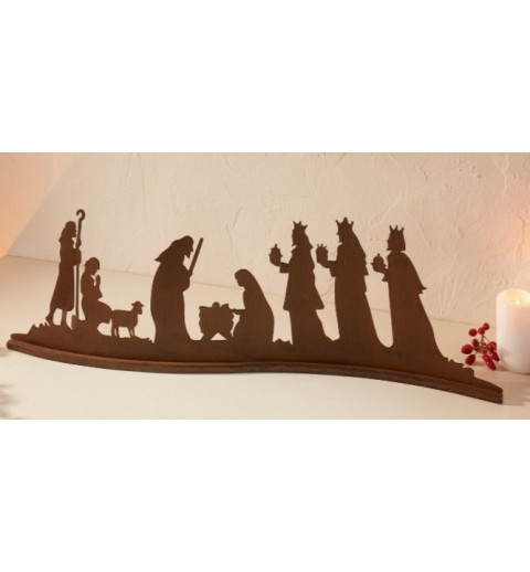 Metall Deko "Nacht von Bethlehem"