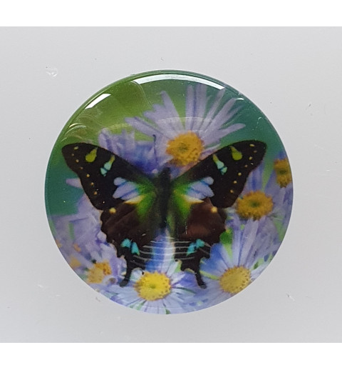 Cabochon Schmetterling violette