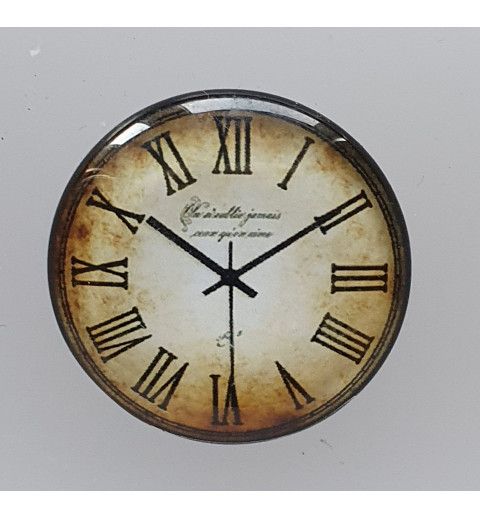 Cabochon Uhr Ziffernblatt
