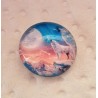 Cabochon Wolf/Mond