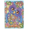 3D Diamant Pixel Notizblock Eule