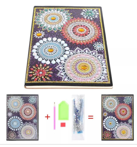 3D Diamant Pixel Notizblock Ornament