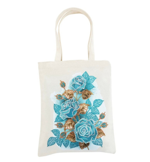 3D Diamant Pixel Tasche Rosen