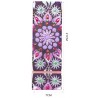 3D Diamant Pixel Stiftebox Blumen lila
