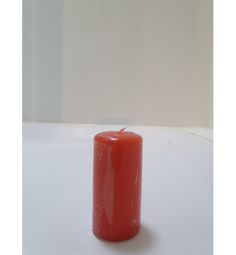 Kerze orange