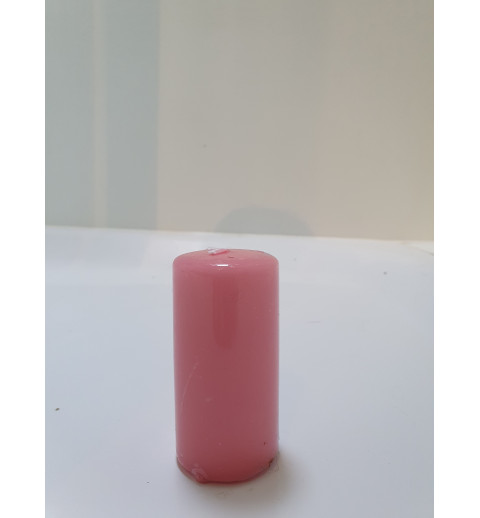 Kerze rosa
