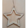 Holz Stern zum Hängen