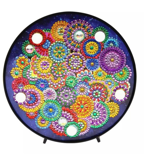 3D Diamant Pixel Nachtlicht Ornamente