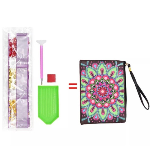 3D Diamant Pixel Tasche Ornament