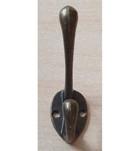 Metall Haken goldfarbig