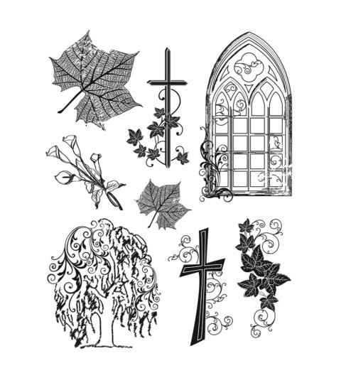 Clear Stamps Trauer