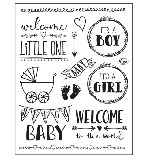 Clear Stamps Baby