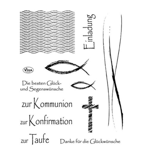 Clear Stamps Kommunion/Konfirmation