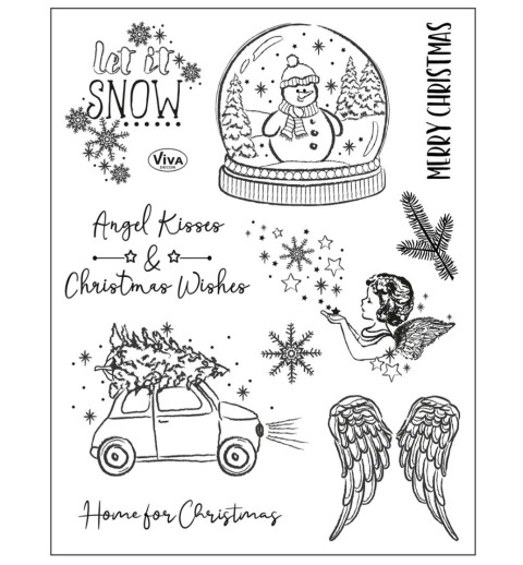 Clear Stamps Let it Snow