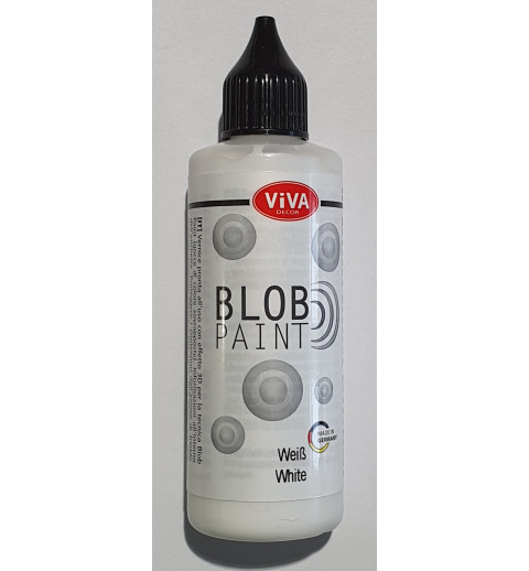 Blob Paint Farbe weiss