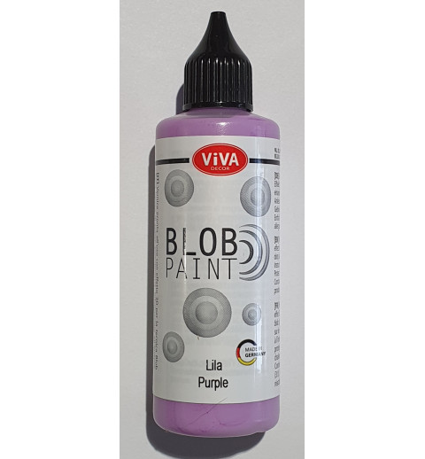 Blob Paint Farbe lila