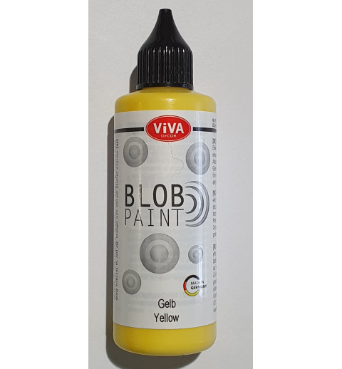Blob Paint Farbe gelb