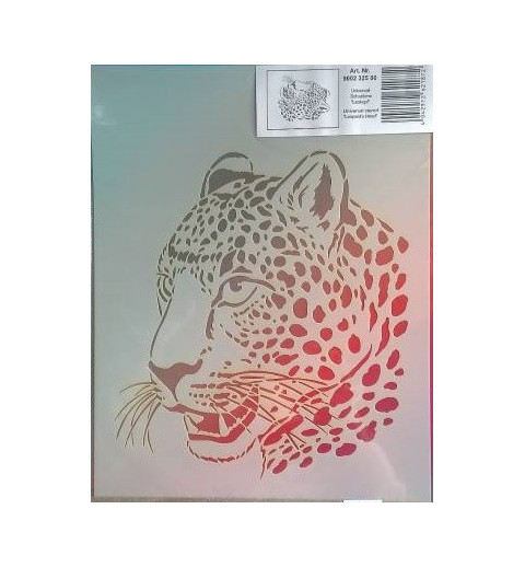 Schablone A4 Leopard 1