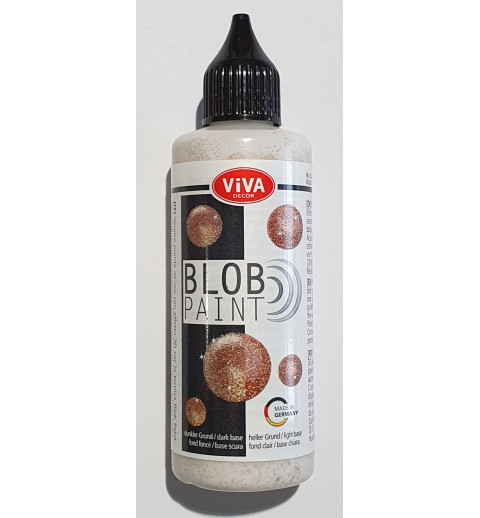 Blob Paint Farbe bronze glitzer